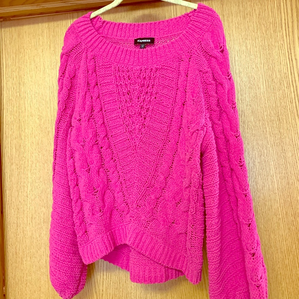 🍁Express open knit sweater🍁